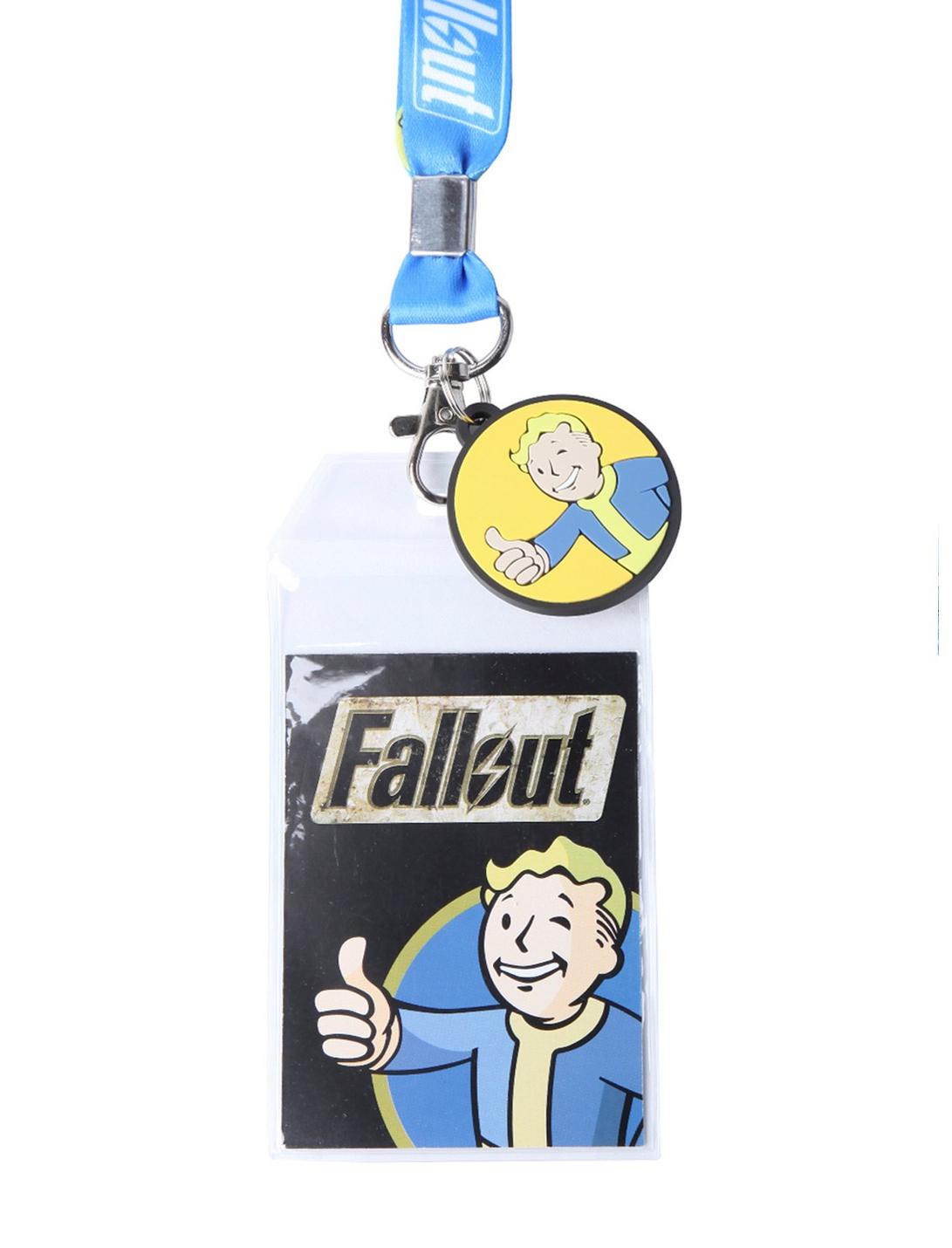 Fallout Vault Boy Lanyard, , hi-res