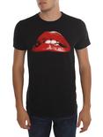 The Rocky Horror Picture Show Lips Logo T-Shirt, BLACK, hi-res