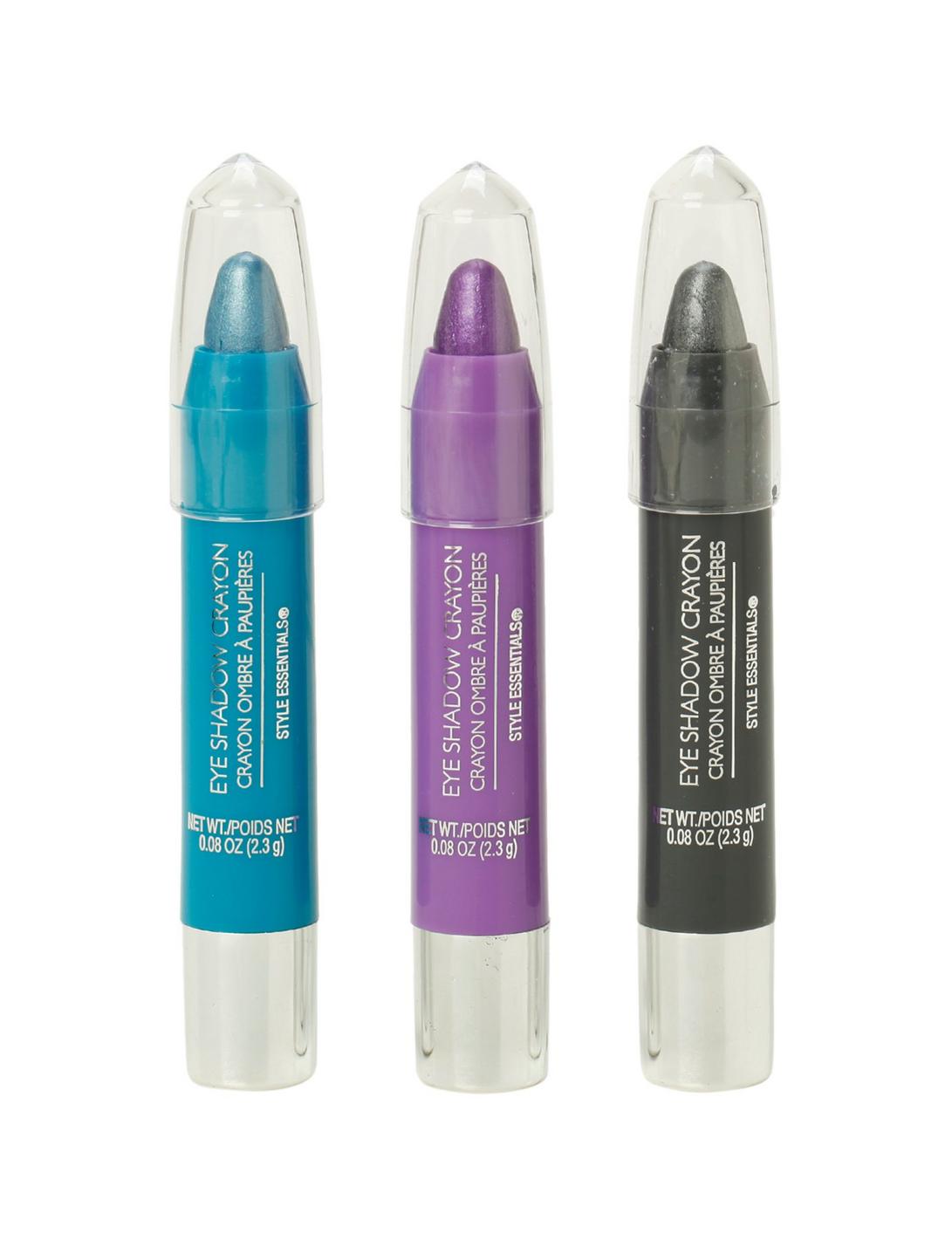 Metallic Eyes Eye Shadow Crayons 3 Pack, , hi-res