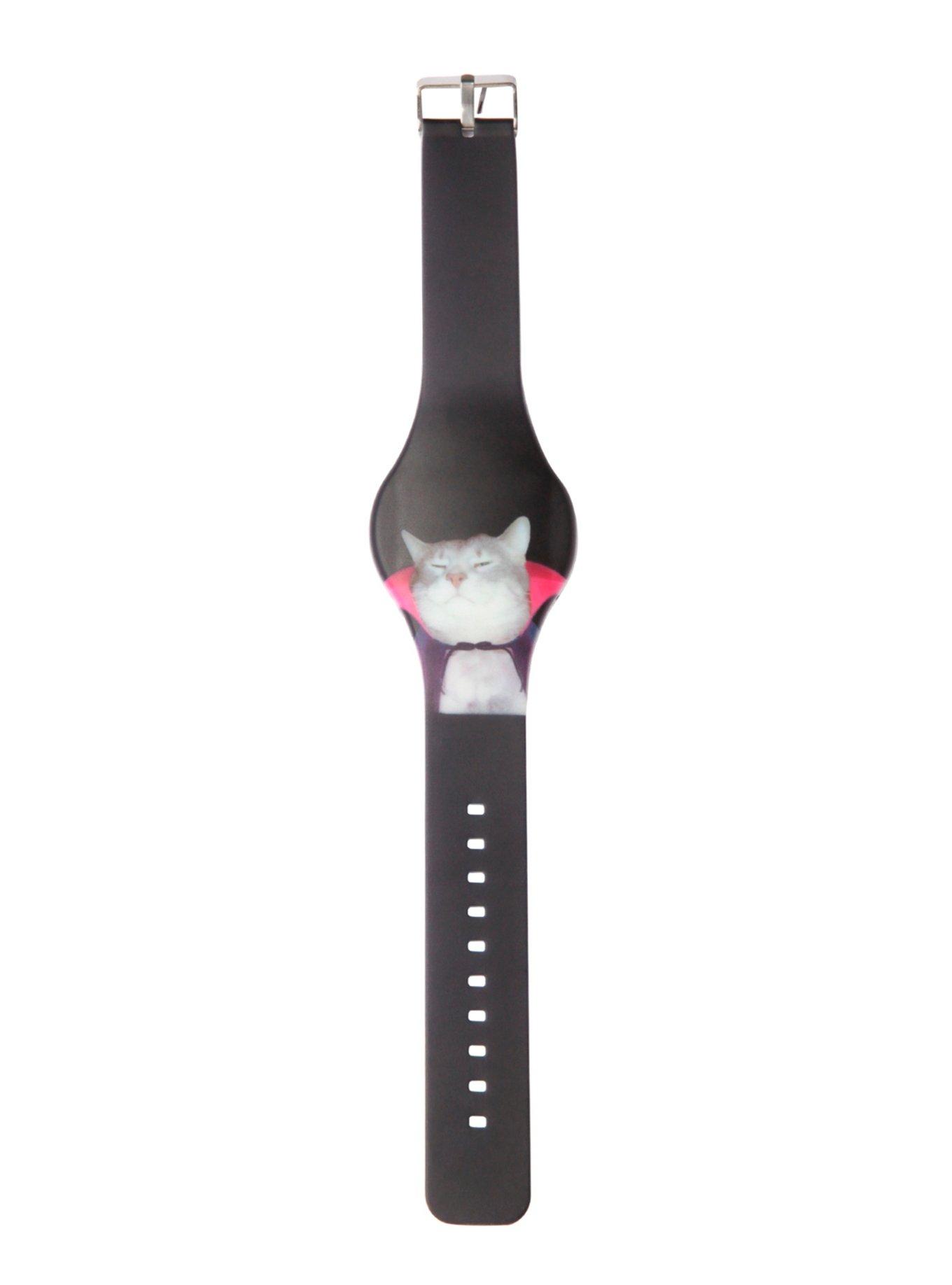 Vampire Kitty Rubber Watch, , hi-res