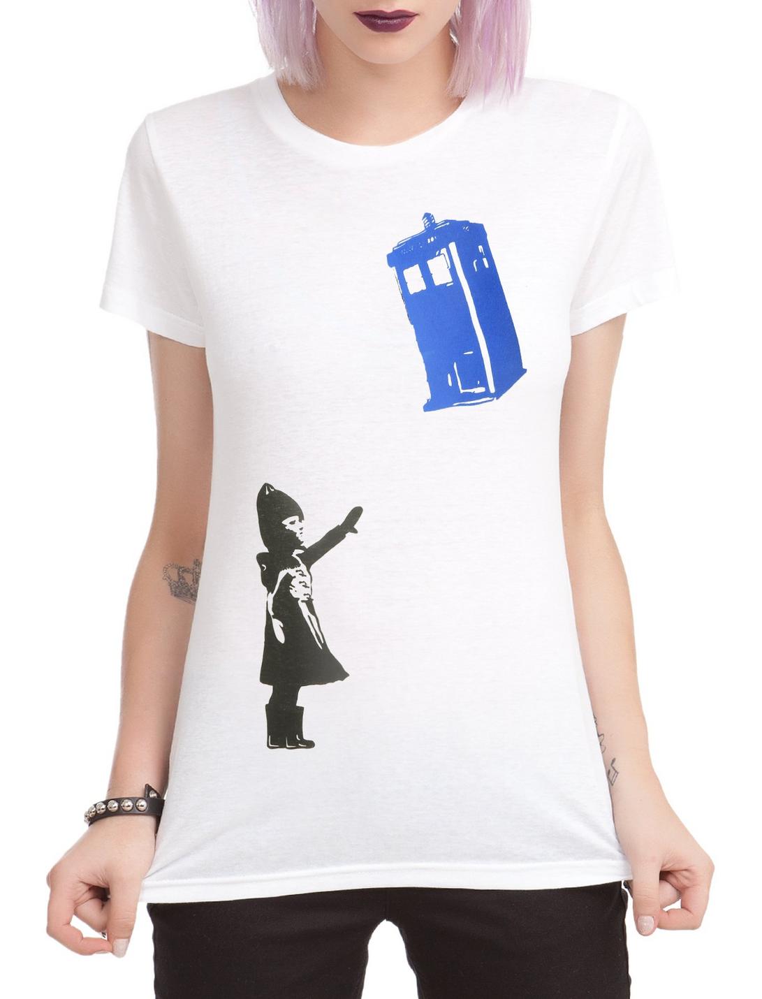 Doctor Who Little Girl & TARDIS Girls T-Shirt, , hi-res