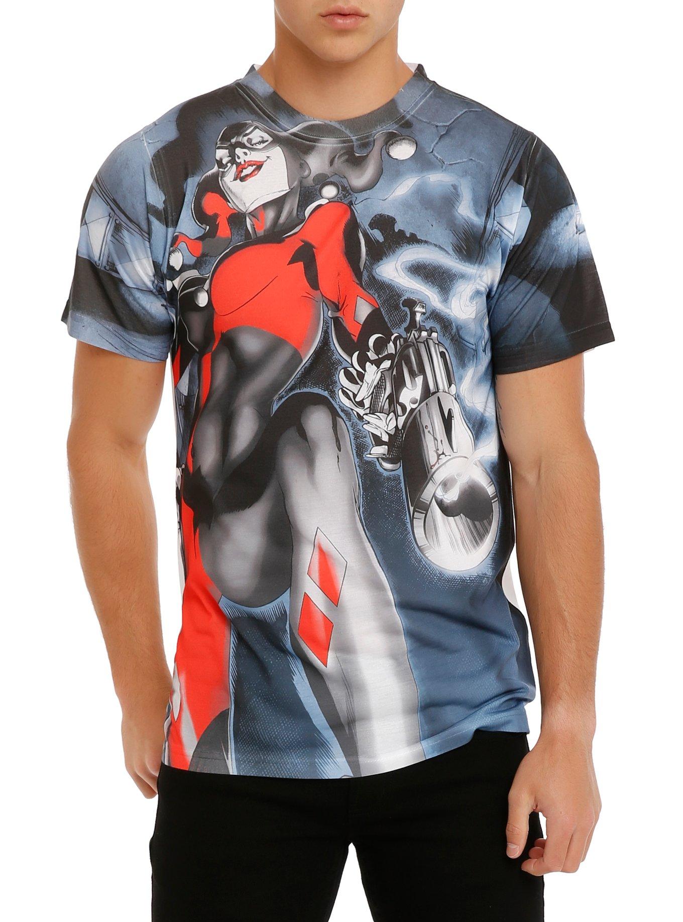 DC Comics Harley Quinn Nice Shot T-Shirt, BLACK, hi-res