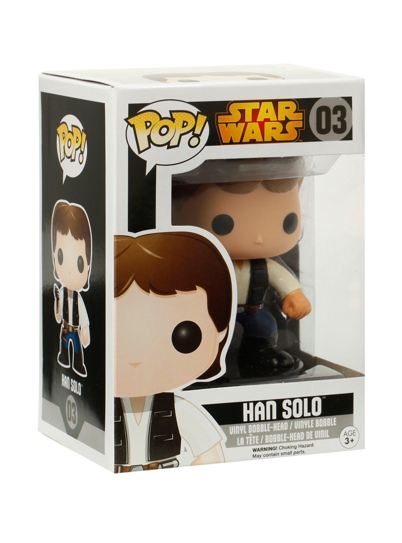 Star Wars Pop! Han Solo Vinyl Bobble-Head Hot Topic