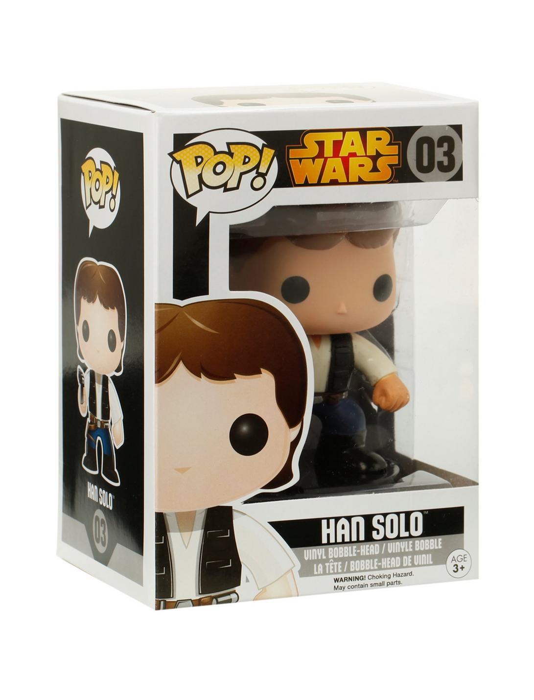 Star Wars Pop! Han Solo Vinyl Bobble-Head, , hi-res