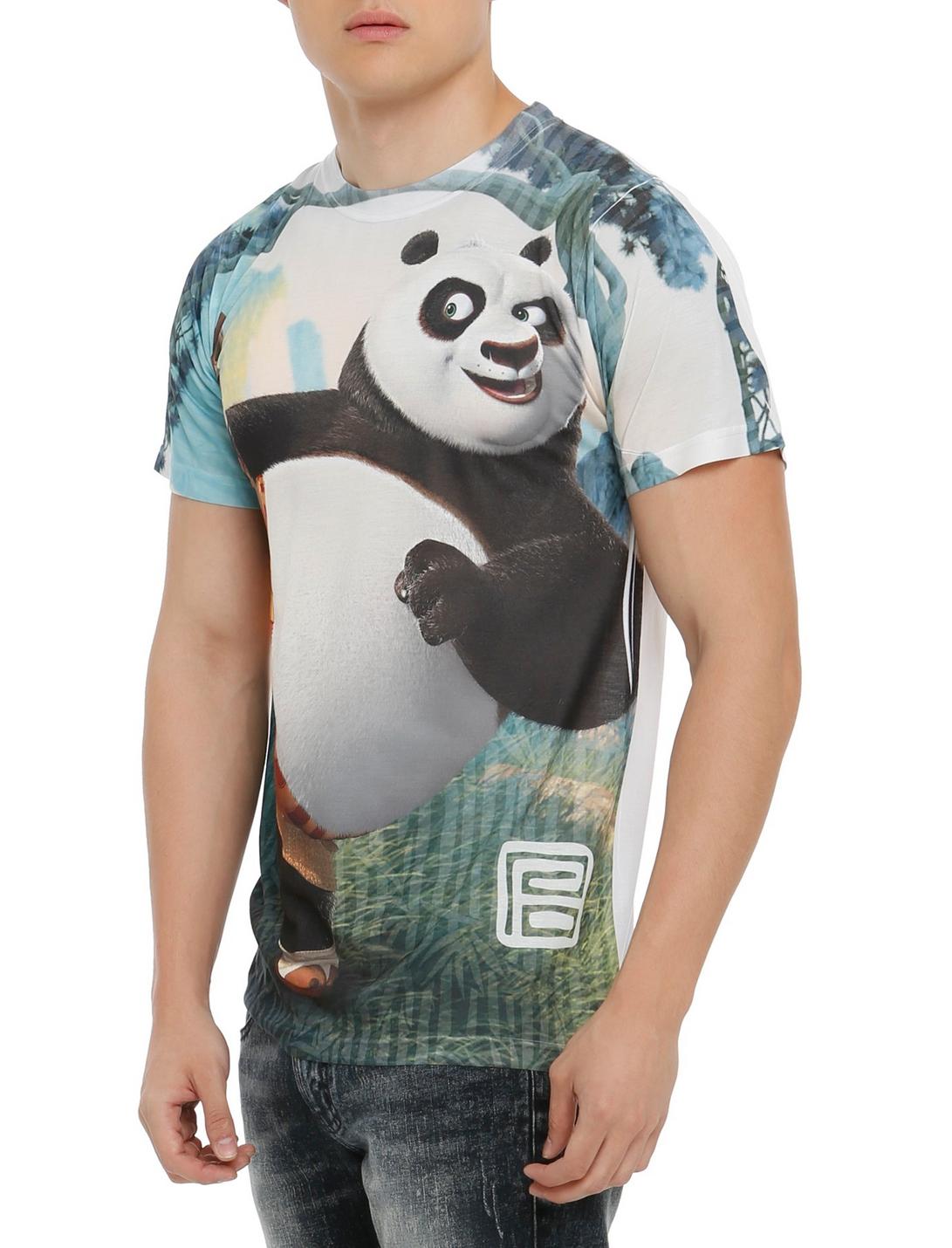 Kung Fu Panda Training Sublimation T-Shirt, BLACK, hi-res