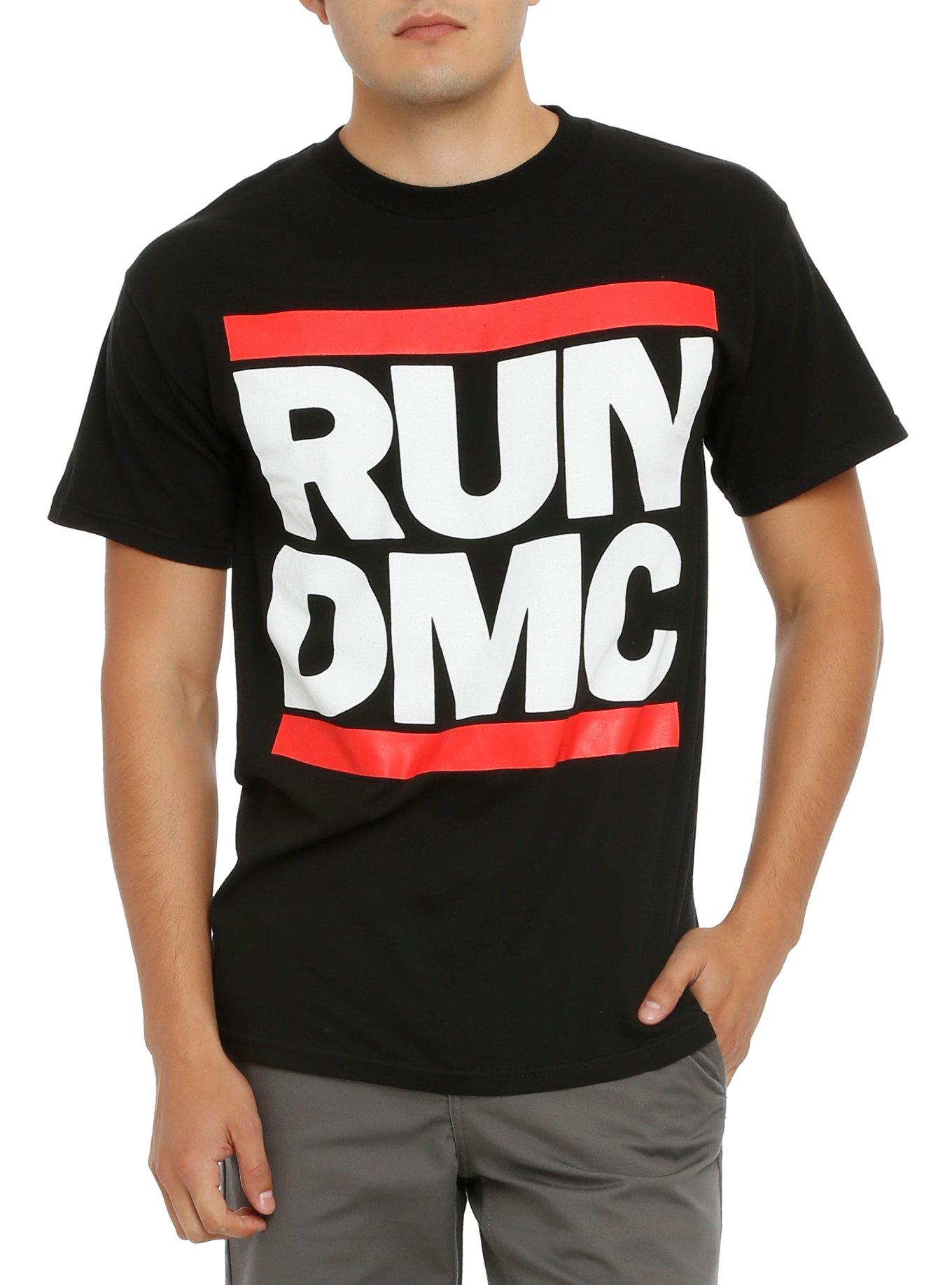 run dmc t shirt dress Run-DMC Logo T-Shirt