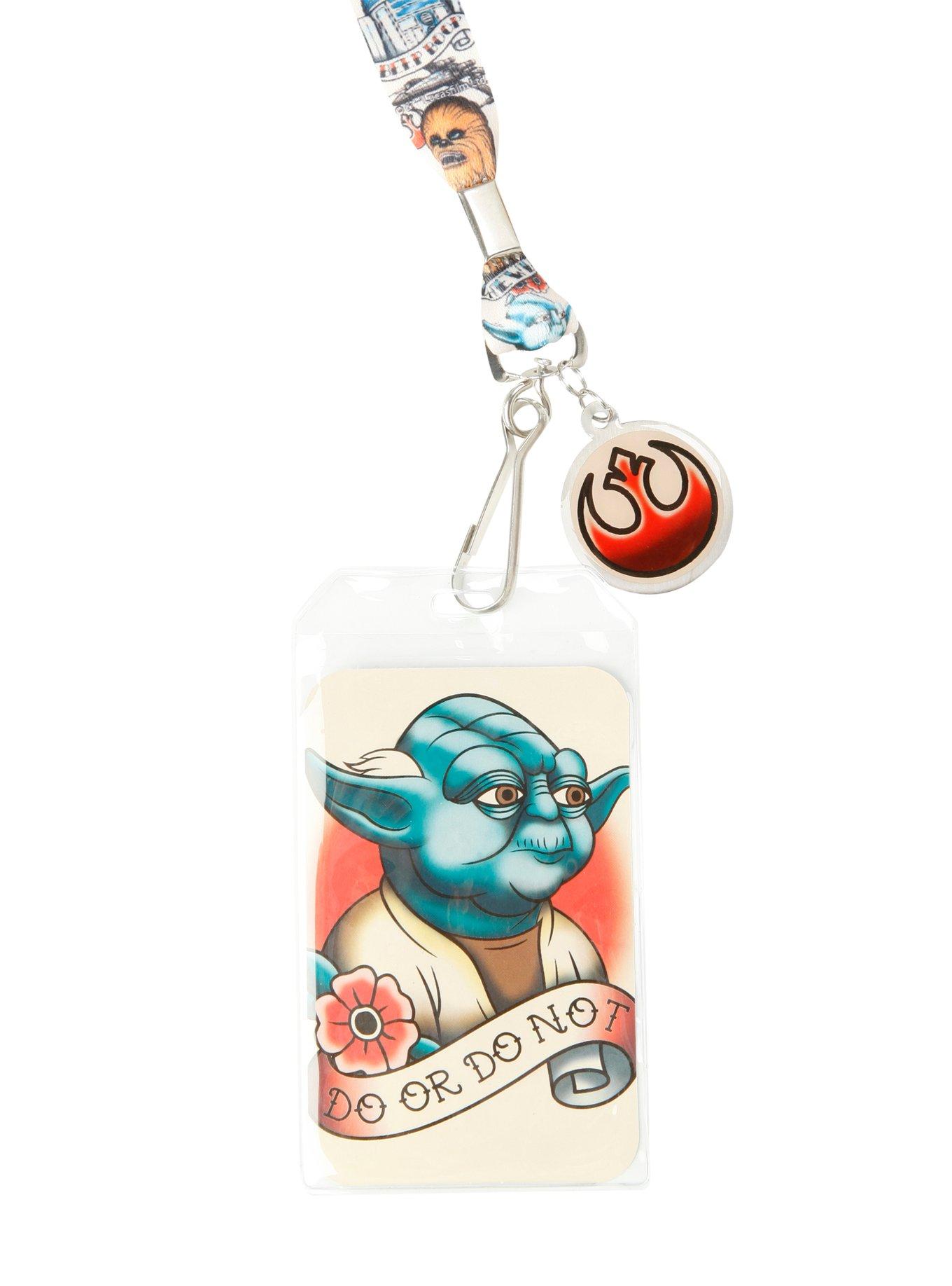 Star Wars Rebel Tattoo Lanyard, , hi-res