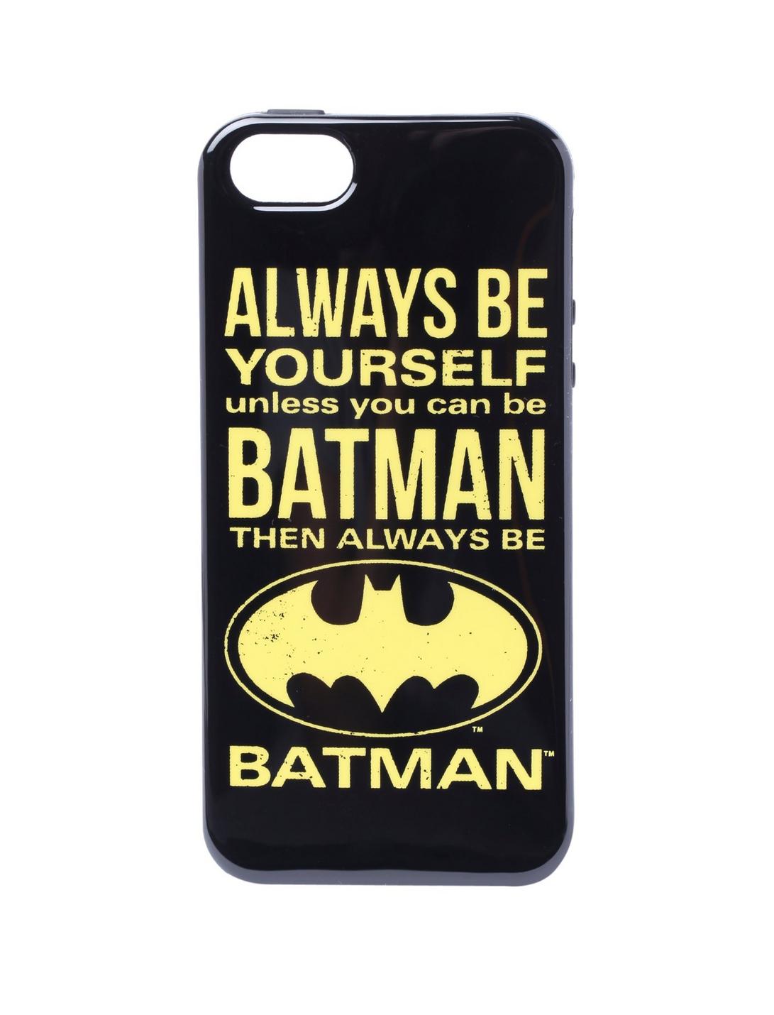 DC Comics Batman Always Be iPhone 5 Case, , hi-res