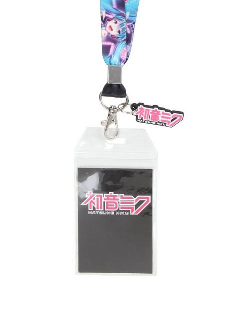 Hatsune Miku Logo Lanyard | Hot Topic