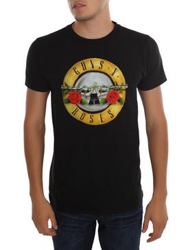 Plus Size Guns N' Roses Logo T-Shirt, , hi-res