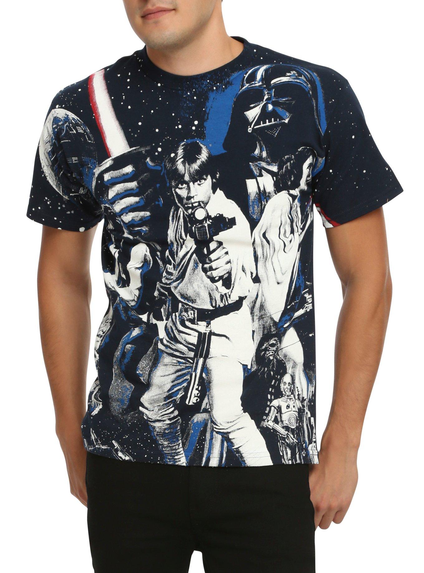 Star Wars War Of Wars Glow-In-The-Dark T-Shirt, BLACK, hi-res