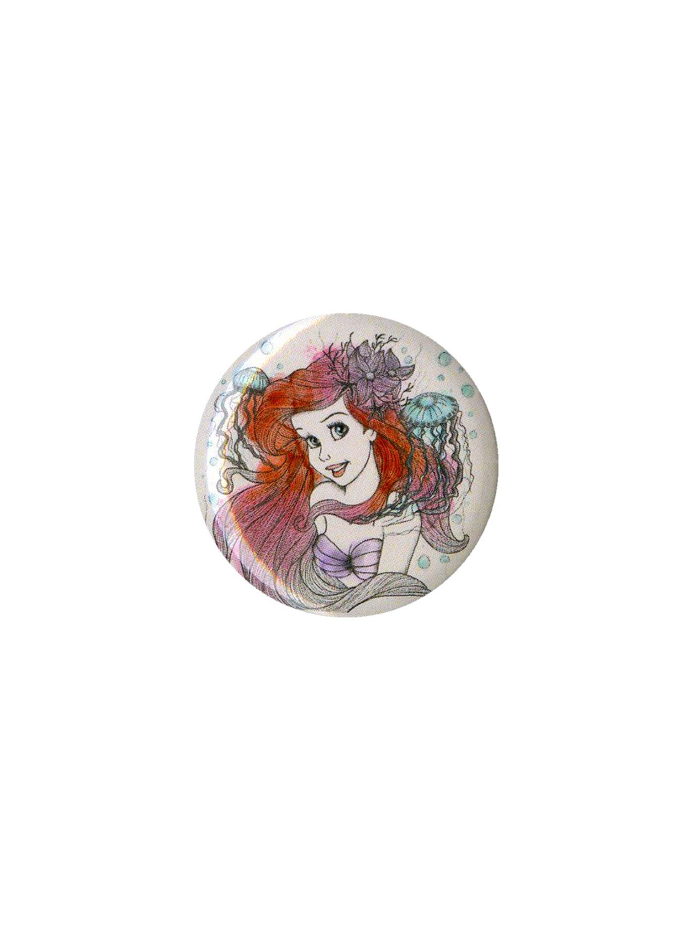 Disney The Little Mermaid Ariel Watercolor Pin, , hi-res