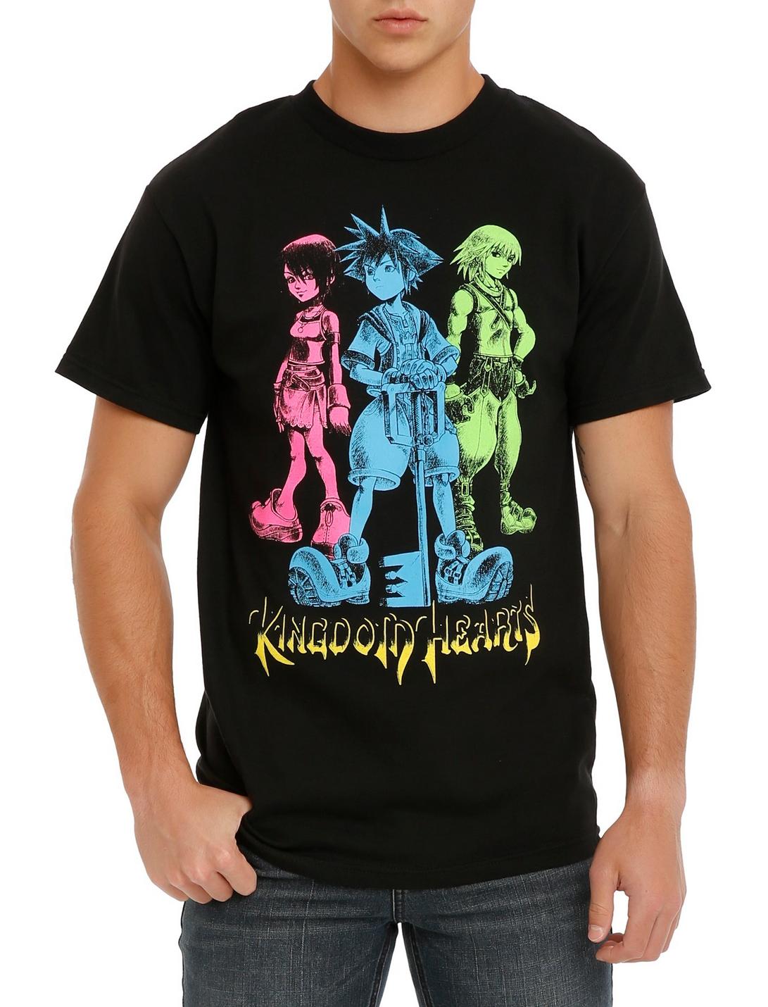 Disney Kingdom Hearts Key Runners T-Shirt, BLACK, hi-res