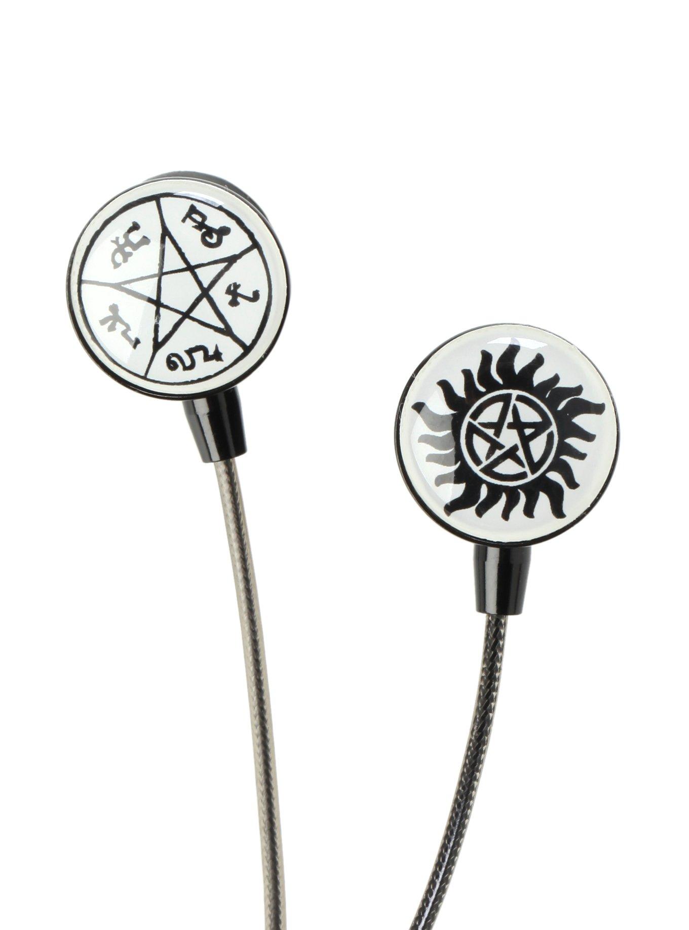 Supernatural Symbols Earbuds, , hi-res view 1