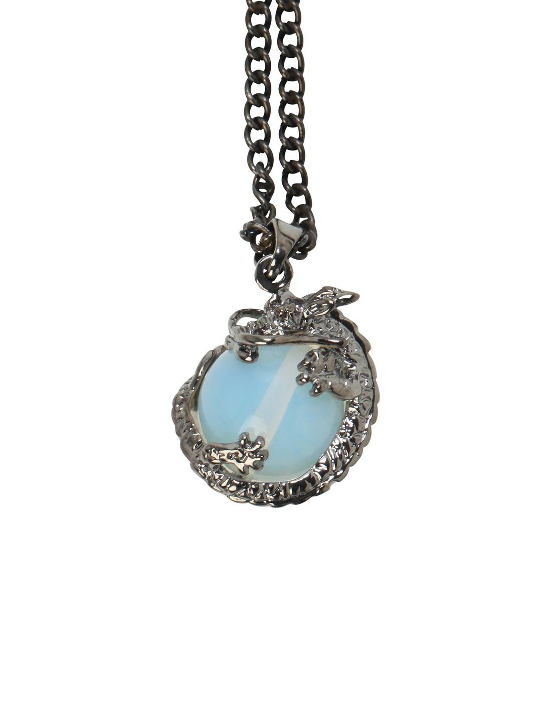 LOVEsick Dragon Opal Necklace, , hi-res