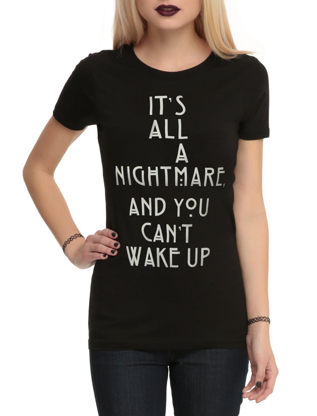 American Horror Story: Coven It's All A Nightmare Girls T-Shirt, , hi-res