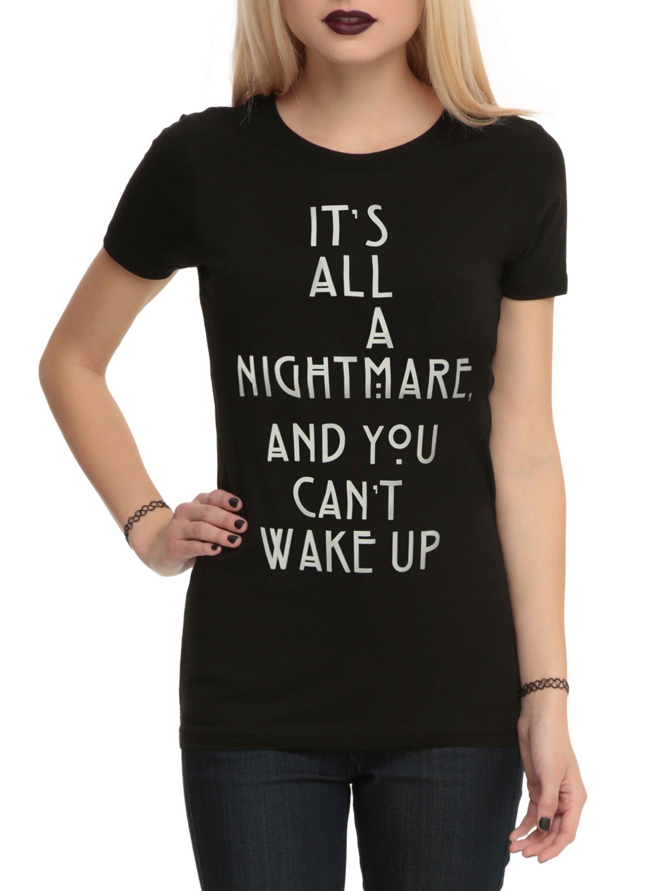 American Horror Story: Coven It's All A Nightmare Girls T-Shirt, , hi-res