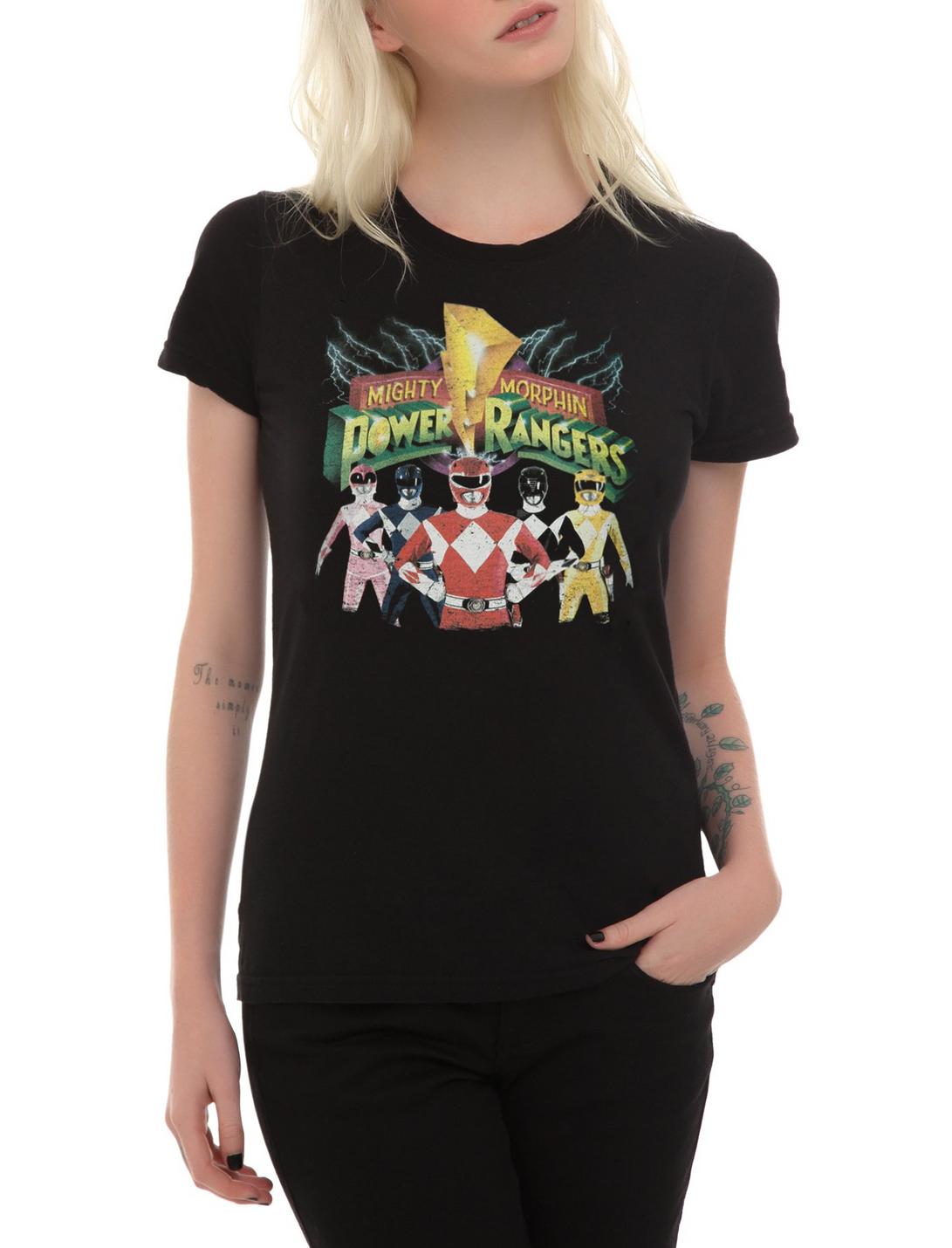 Mighty Morphin Power Rangers Unite Girls T-Shirt, , hi-res