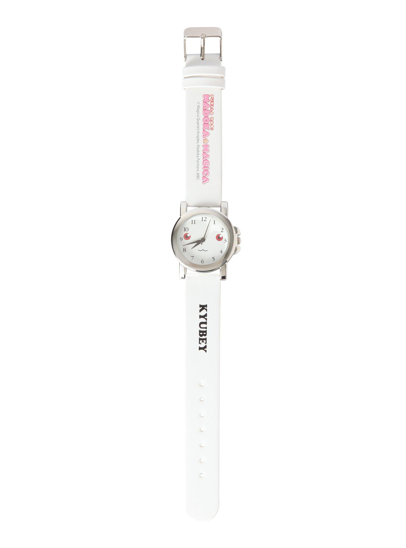 Puella Magi Madoka Magica Kyubey Analog Watch, , hi-res