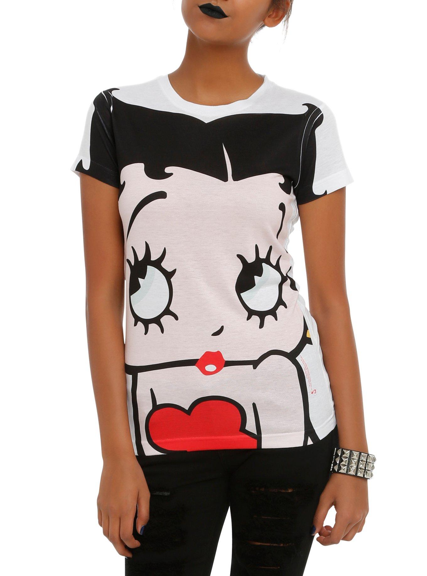 Tee shirt femme betty boop hot sale