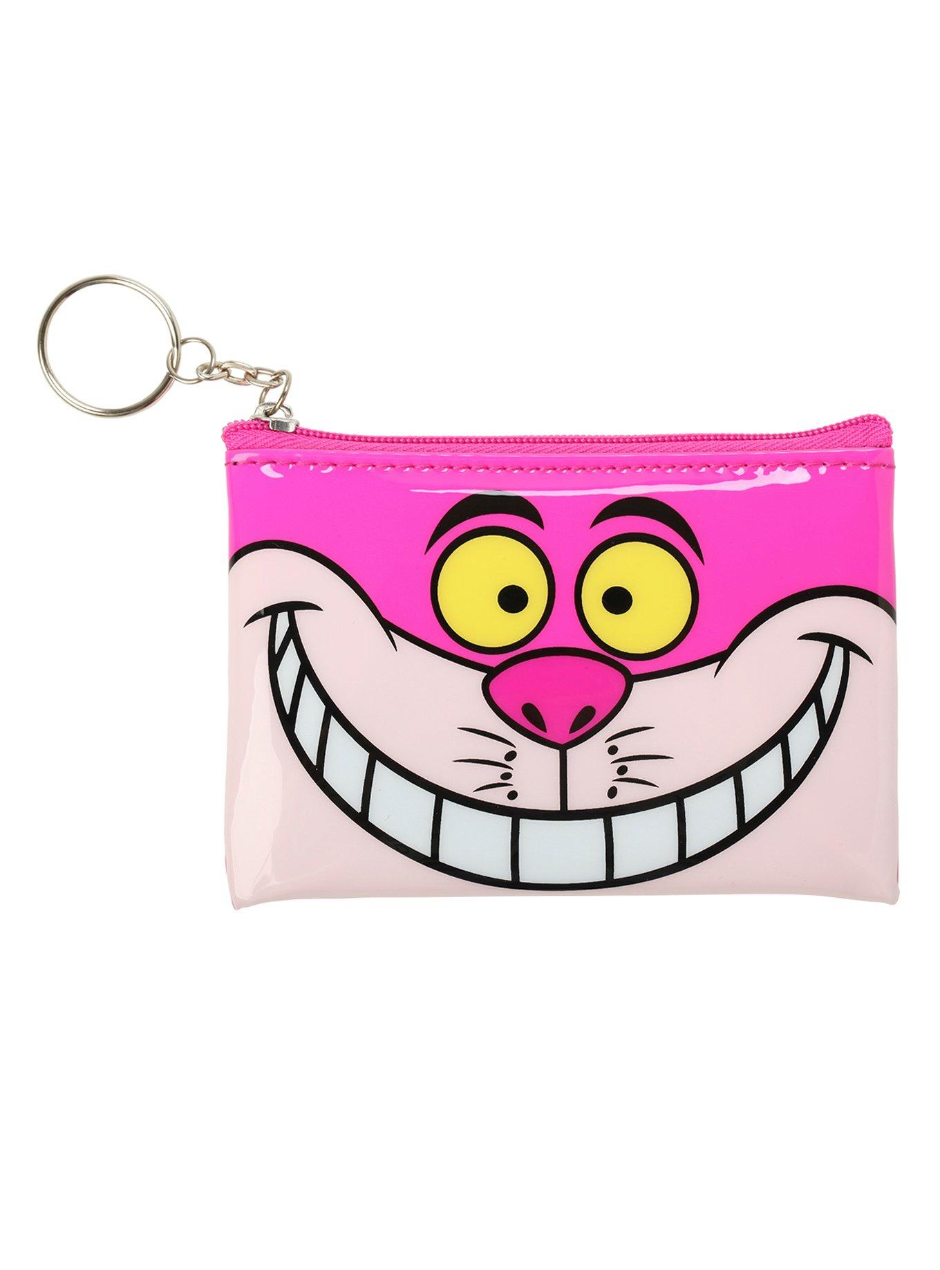 Disney Alice In Wonderland Cheshire Cat Coin Purse Hot Topic