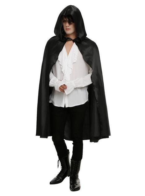 Black Hooded Cape | Hot Topic