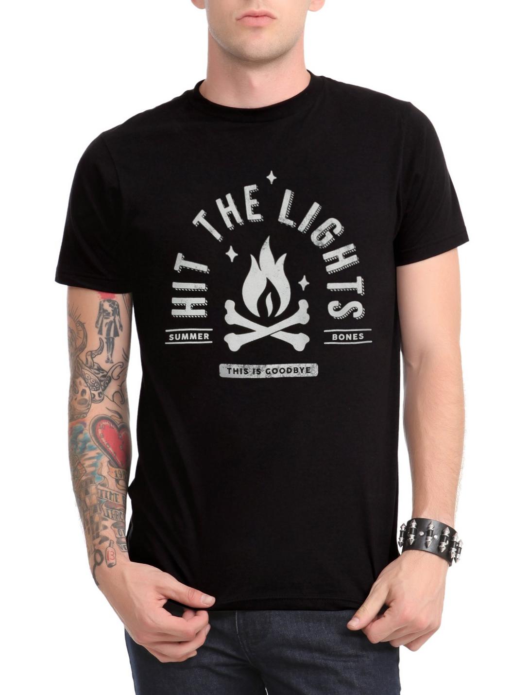 Hit The Lights This Is Goodbye T-Shirt, BLACK, hi-res