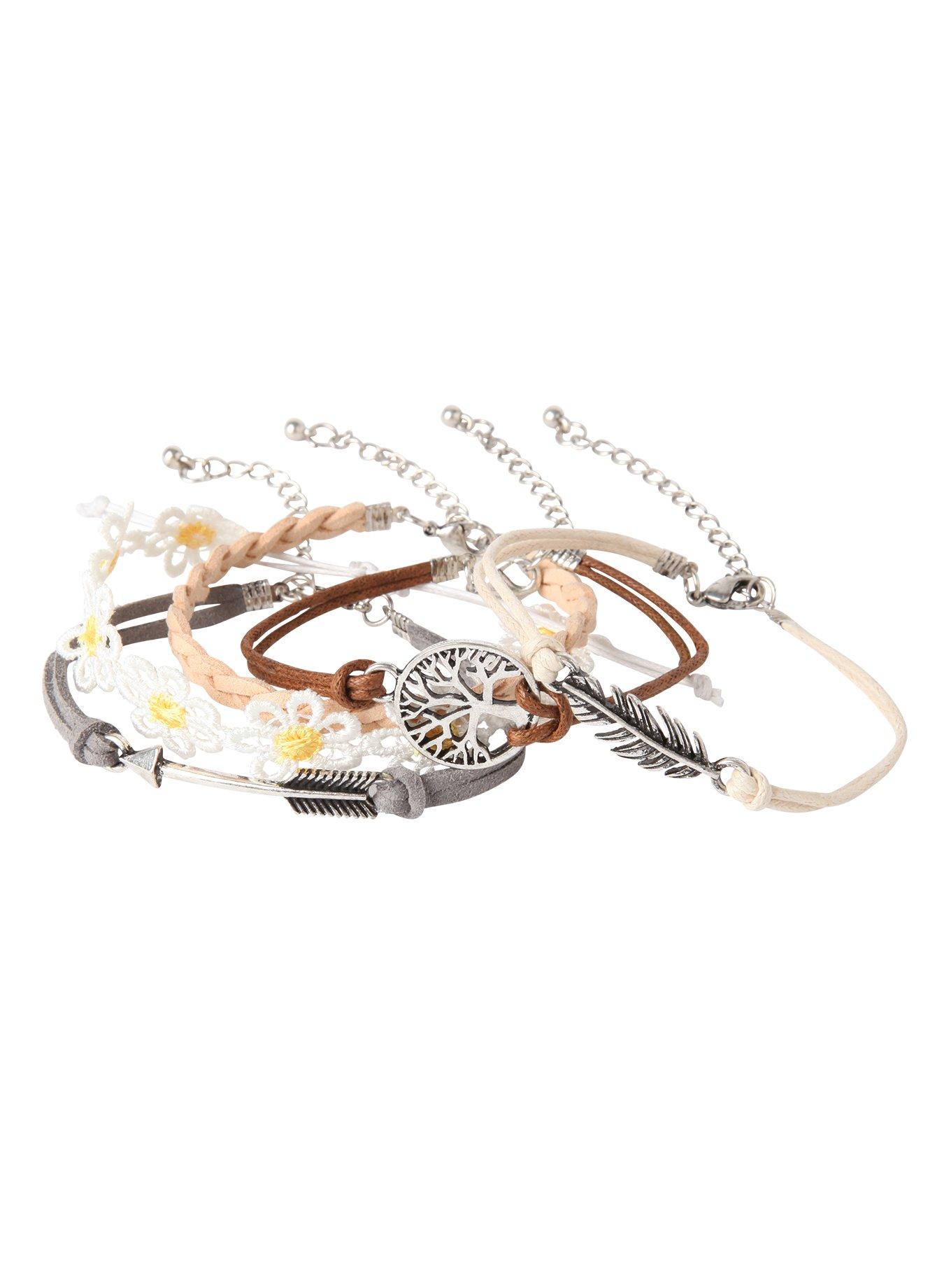 LOVEsick Hippie Life Bracelet 5 Pack, , hi-res