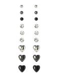 LOVEsick Hearts & Gems Earrings 9 Pair, , hi-res