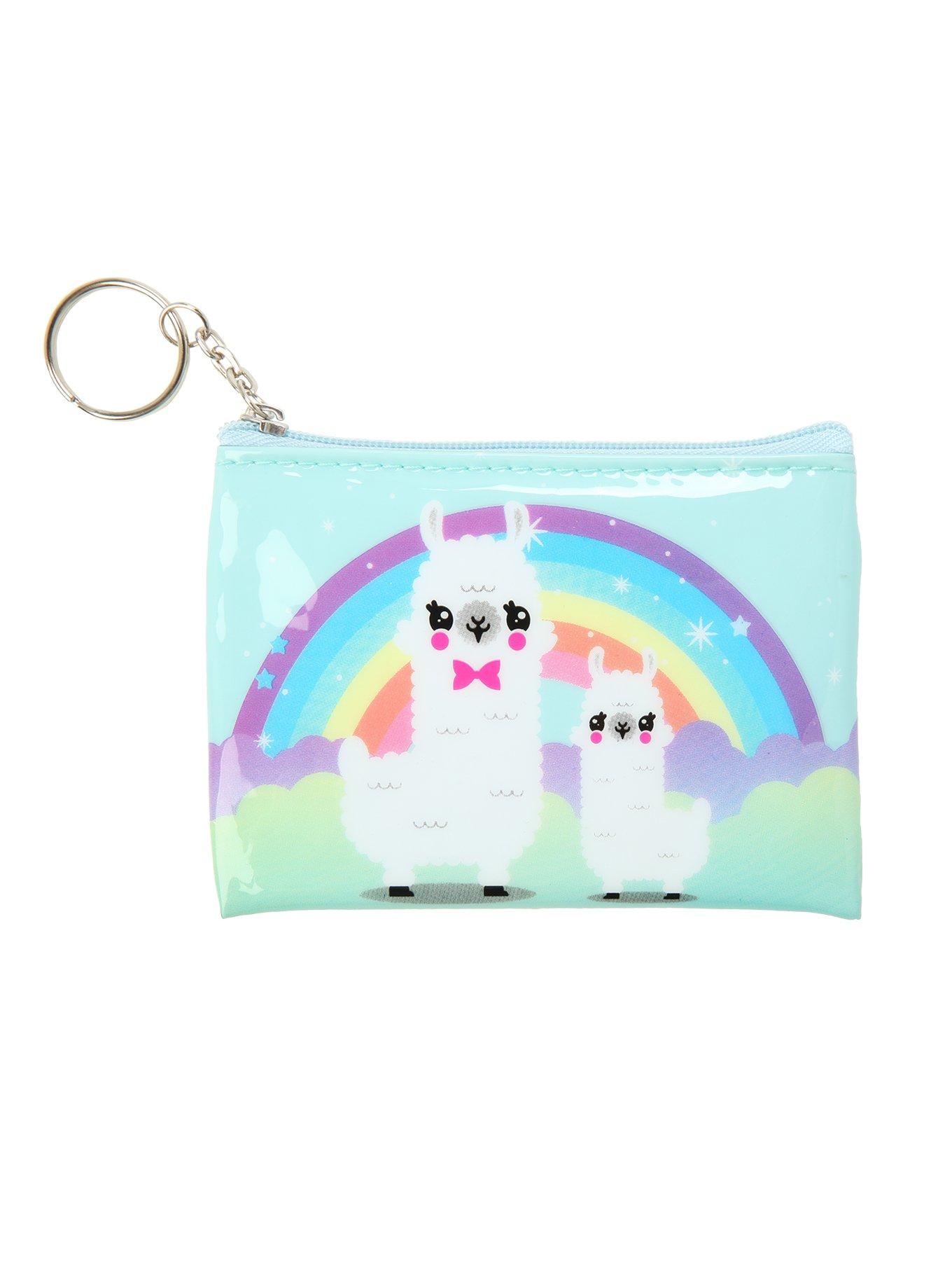 Alpaca Friends Rainbow Coin Purse, , hi-res
