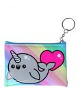 Rainbow Narwhal Coin Purse, , hi-res