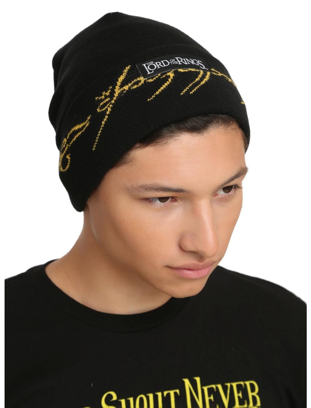 The Lord Of The Rings Elvish Logo Beanie, , hi-res