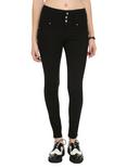 Almost Famous Black High-Waisted Skinny Jeans, BLACK, hi-res