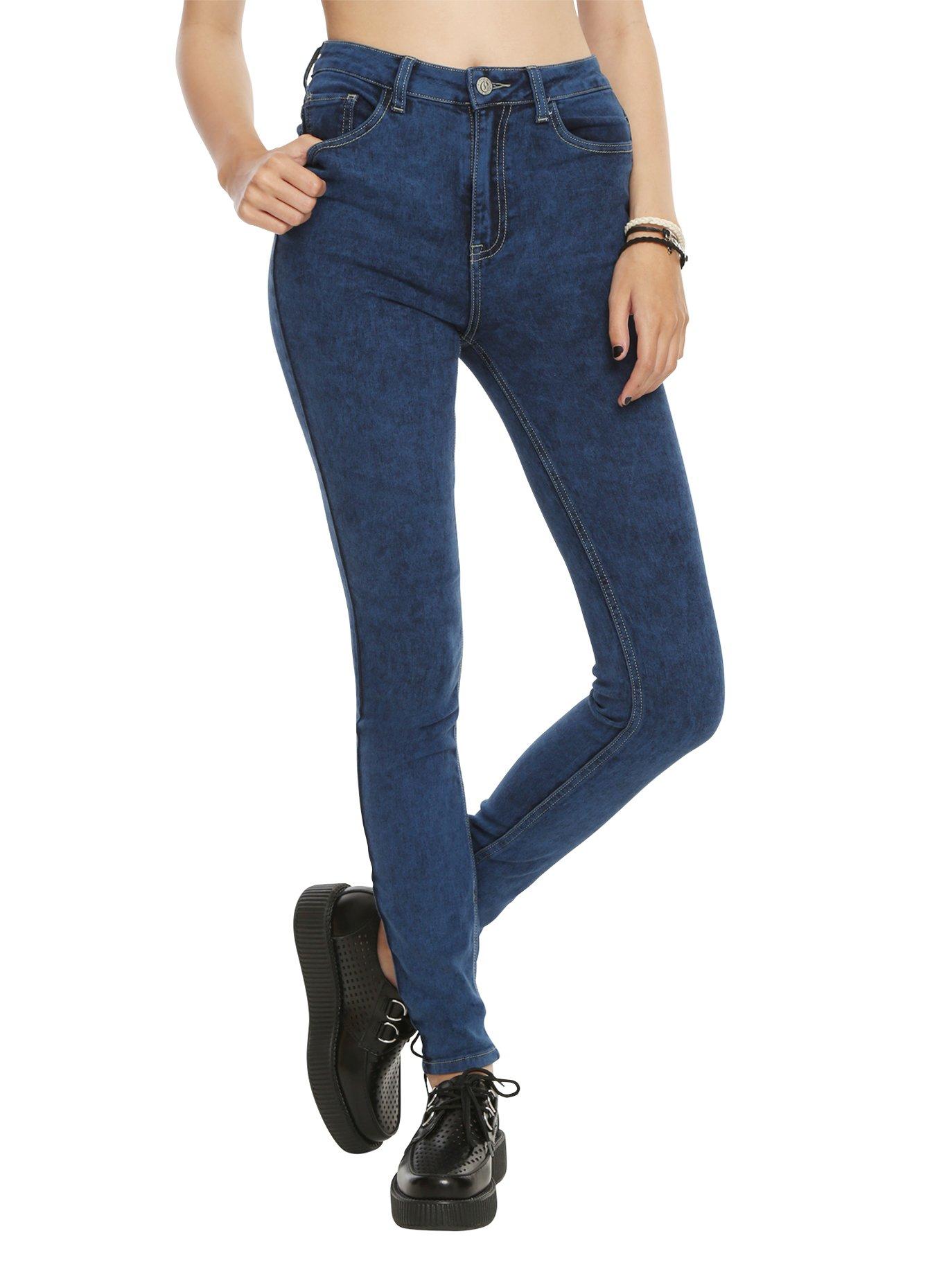 stradivarius skinny jeans high waist