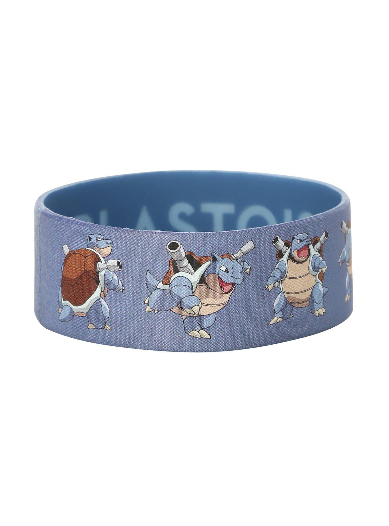 Pokemon Blastoise Rubber Bracelet, , hi-res