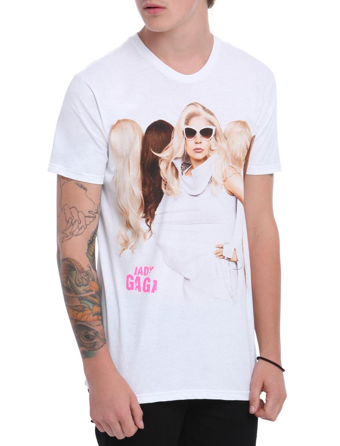 Lady Gaga Wigs T-Shirt, , hi-res