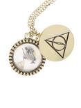 Harry Potter Deathly Hallows Shaker Necklace, , hi-res