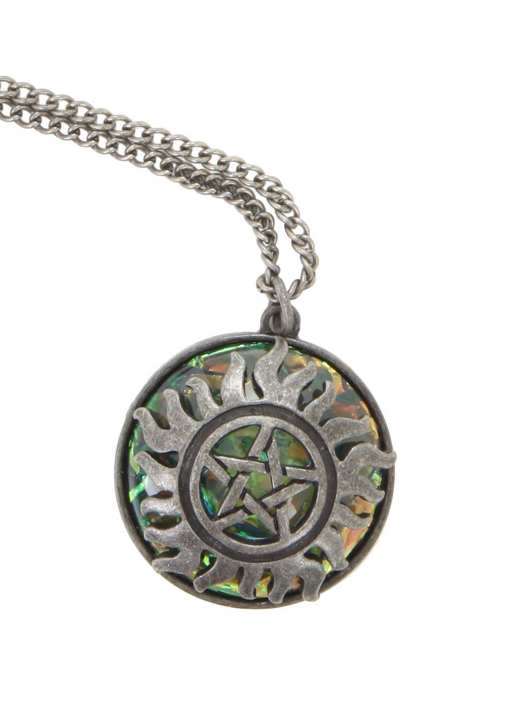 Supernatural Anti-Possession Galaxy Stone Necklace, , hi-res