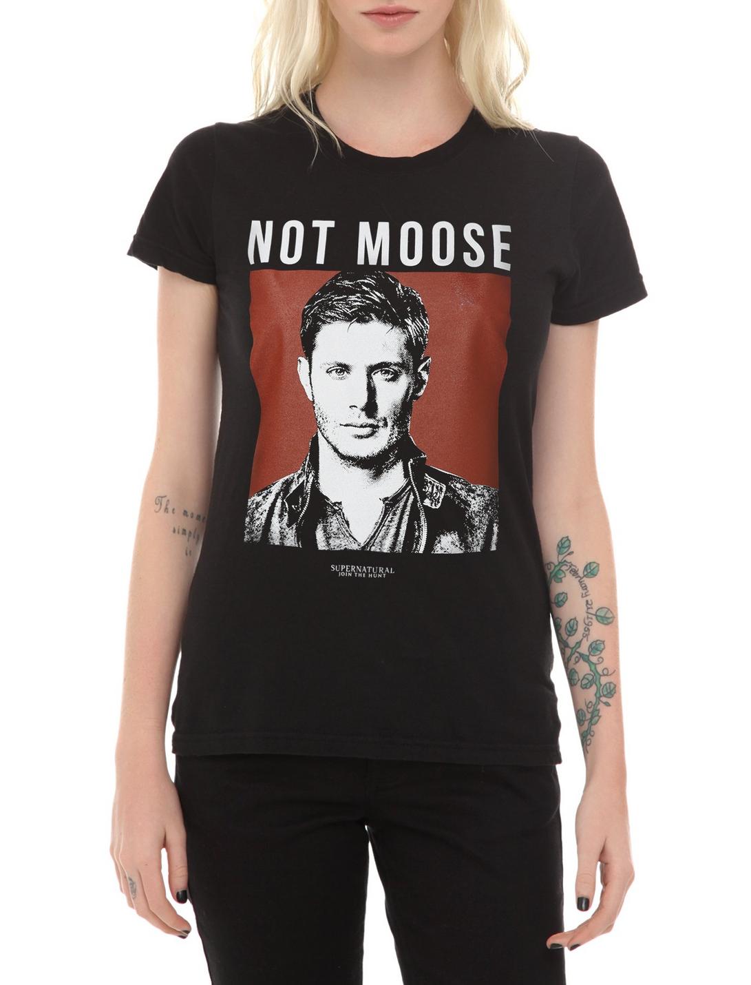 Supernatural Dean Not Moose T-Shirt, , hi-res