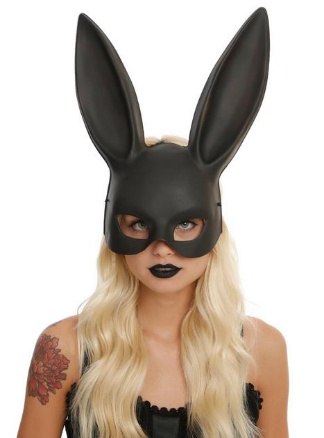 Black Rabbit Mask | Hot Topic