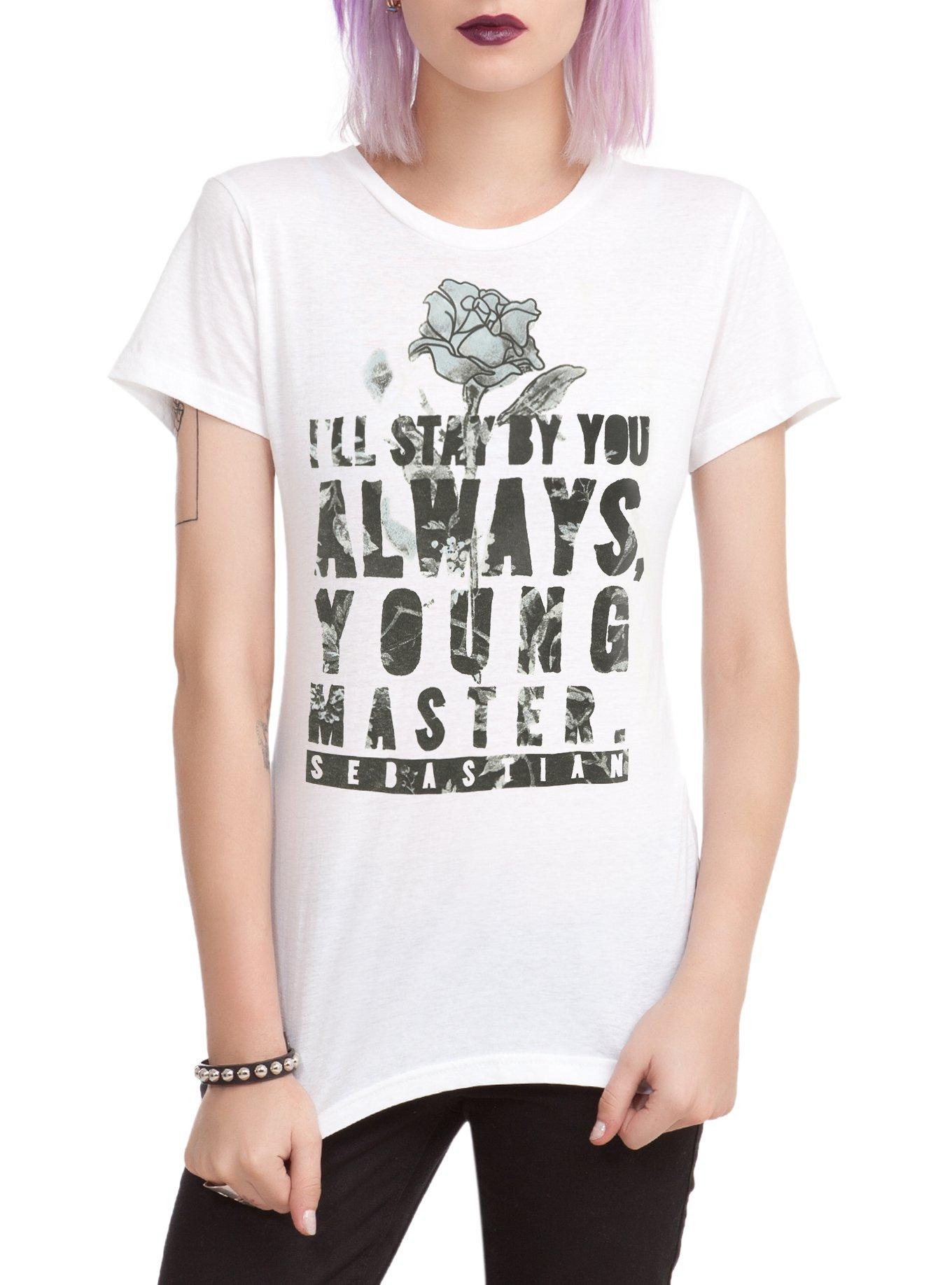 Black Butler Stay By You Girls T-Shirt, , hi-res