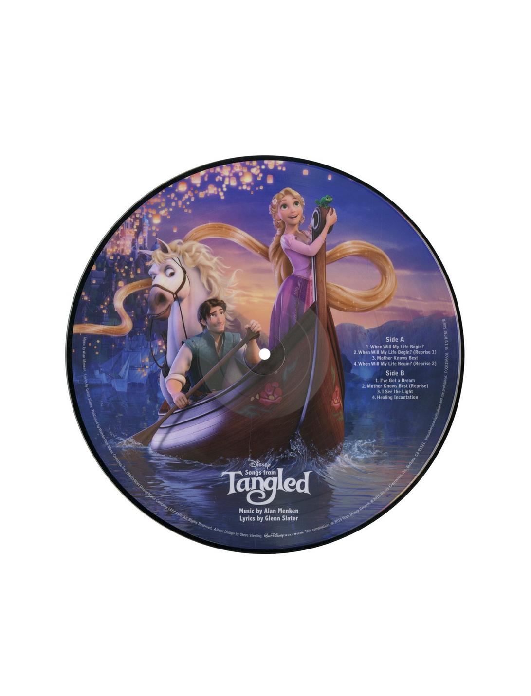 Disney Songs From Tangled Vinyl LP Hot Topic Exclusive, , hi-res