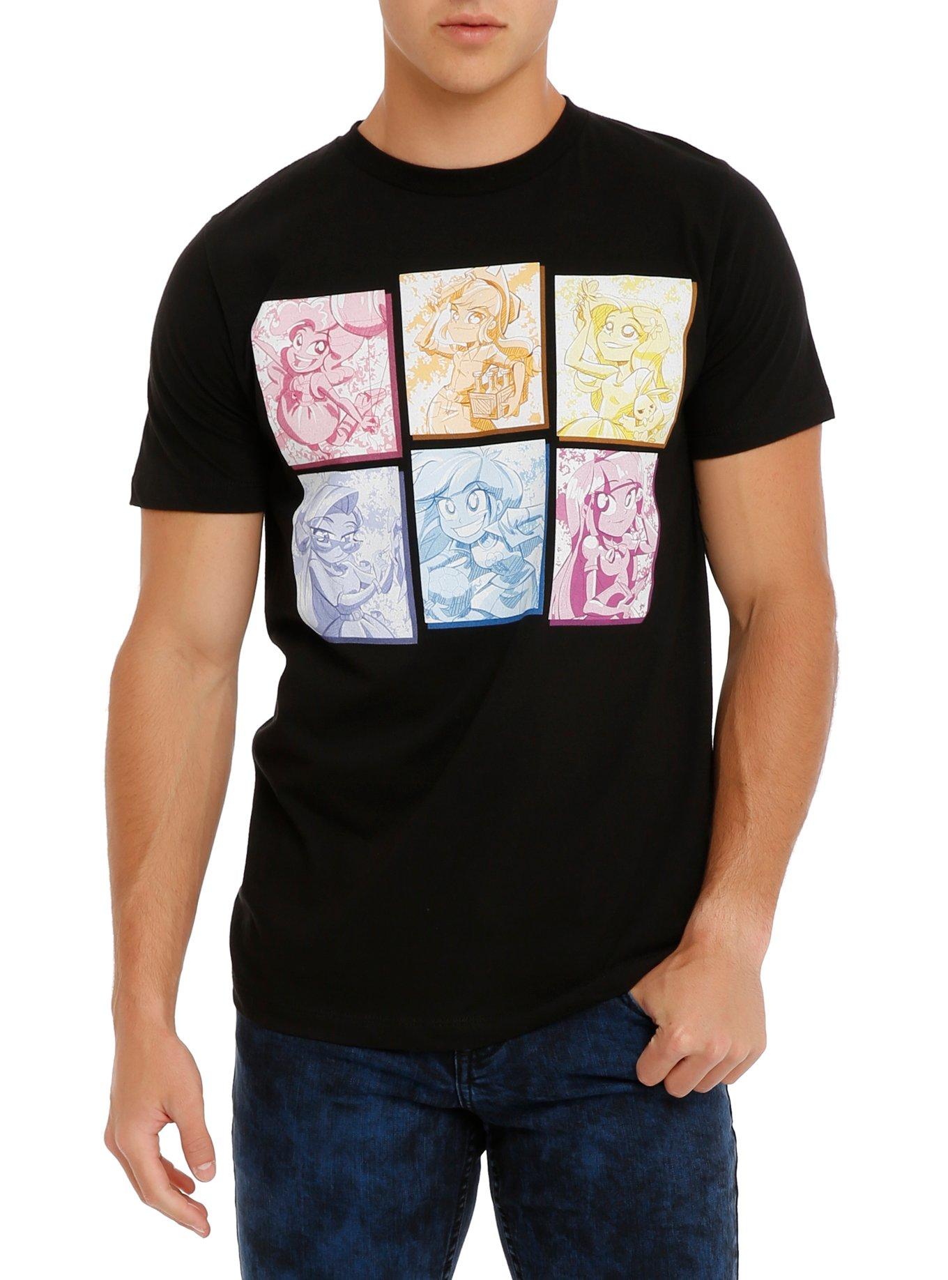 My Little Pony: Equestria Girls Rainbow Boxes T-Shirt, BLACK, hi-res