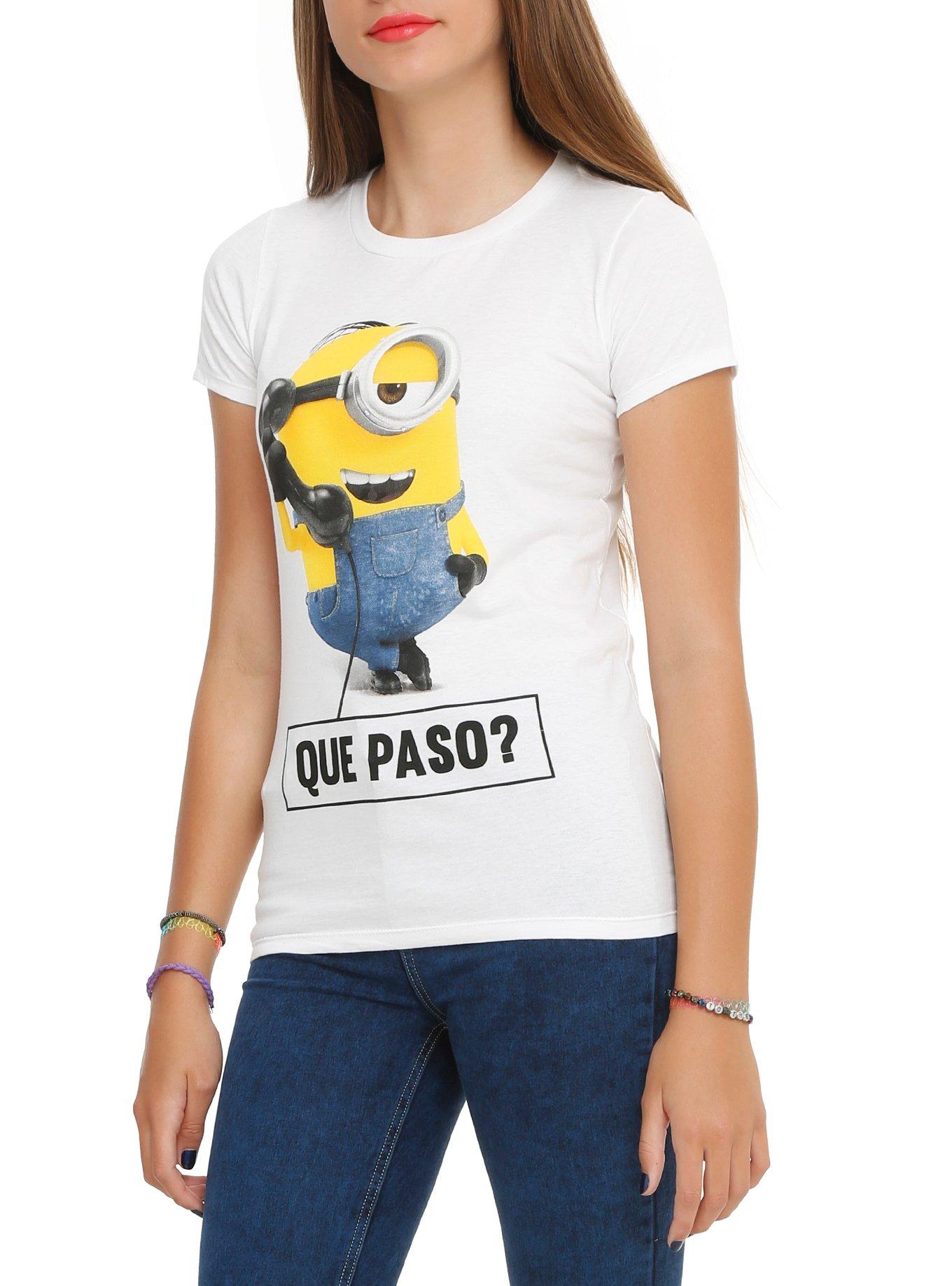 Minions Que Paso? Girls T-Shirt Hot Topic