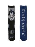 Death Note Ryuk Blue Crew Socks 2 Pack, , hi-res