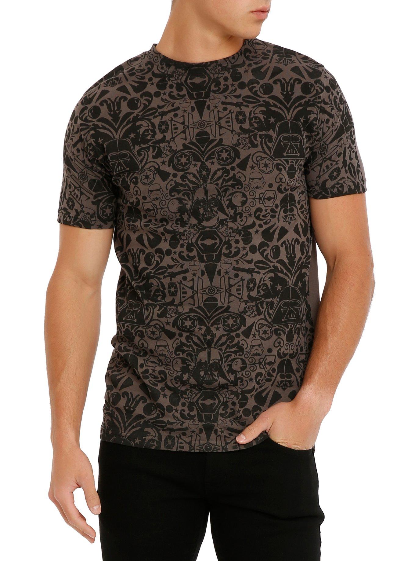 Star Wars Darth Vader Damask Print T-Shirt, , hi-res