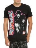 Run-DMC Graffiti T-Shirt, BLACK, hi-res