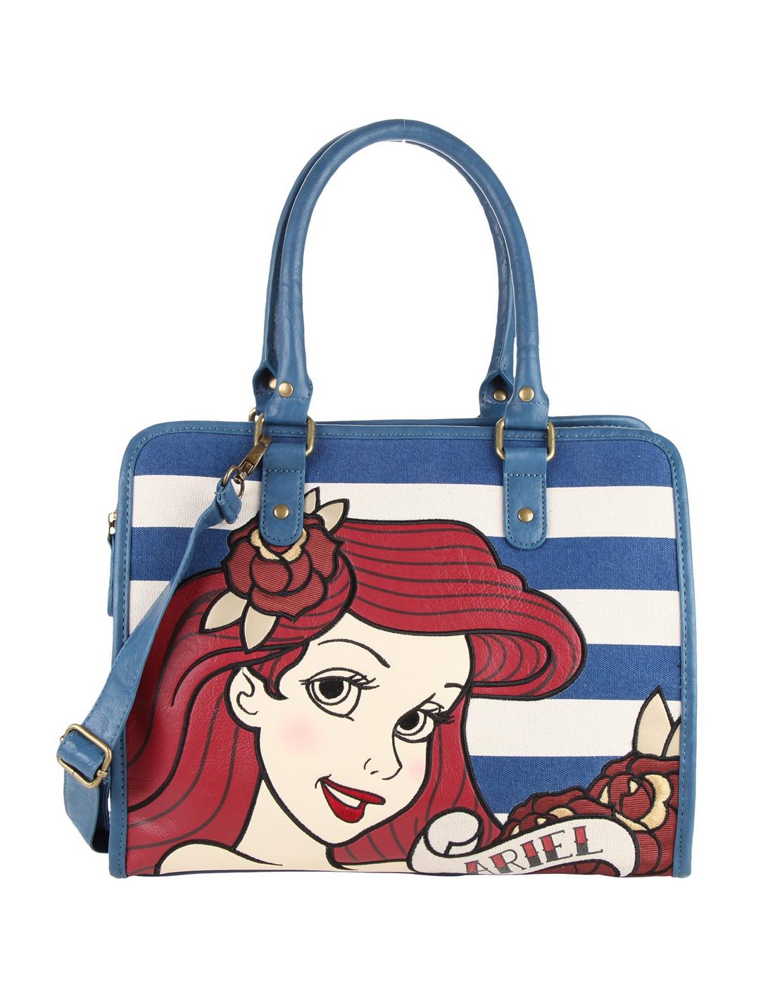 Disney The Little Mermaid Ariel Striped Bag, , hi-res