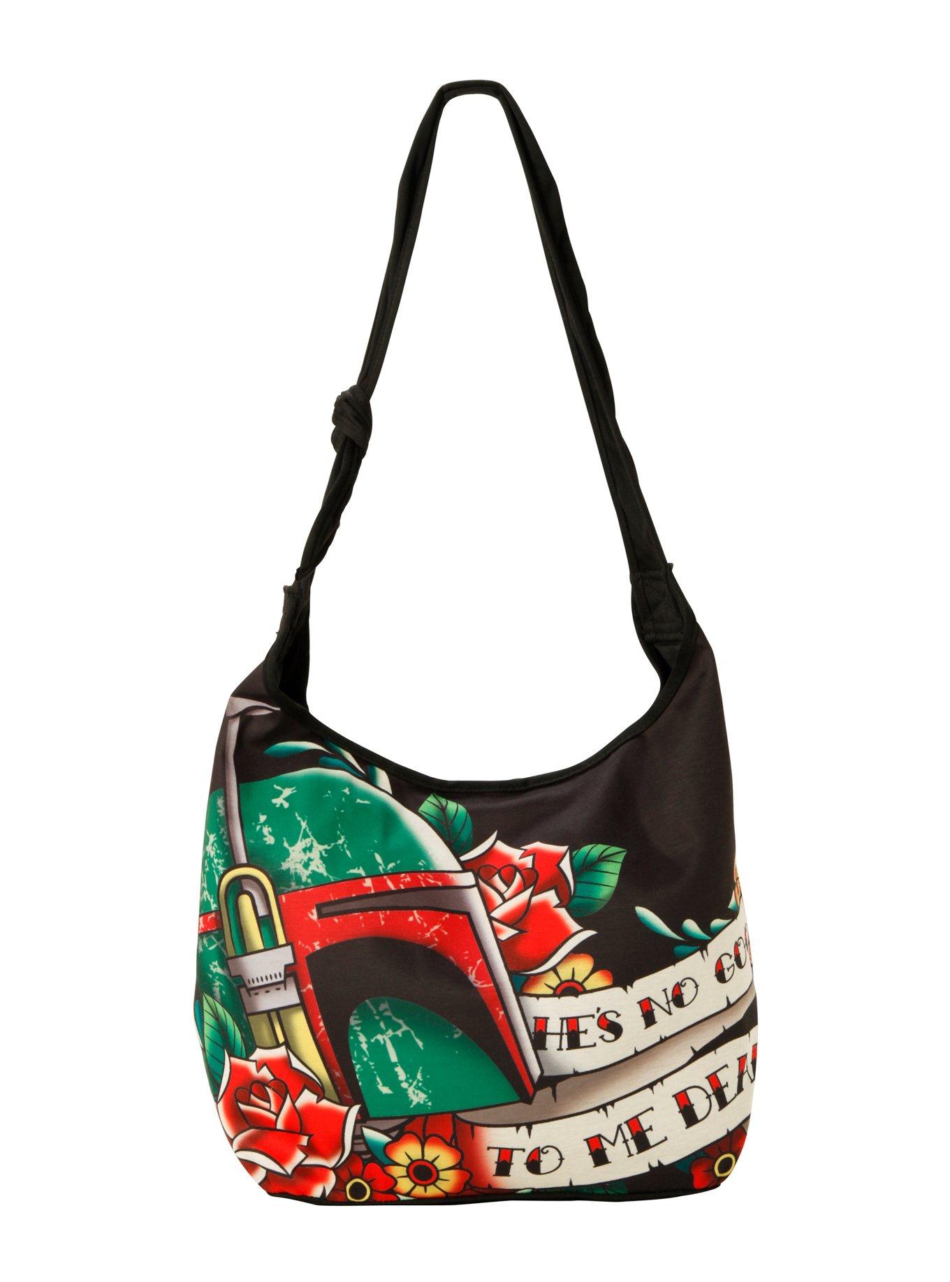 Star Wars Boba Fett Tattoo Hobo Bag | Hot Topic