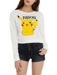 Pokemon Pikachu Girls Pullover Top, WHITE, hi-res